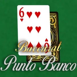 Baccarat - Punto Banco logo by Red Tiger Gaming at Punterz Casino