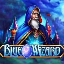 Blue Wizard slot icon by Quickspin, available at Punterz Casino