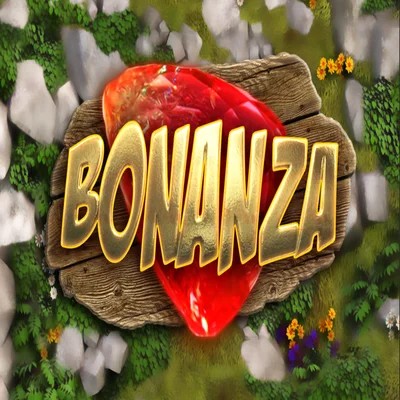 Bonanza slot logo by Big Time Gaming at Punterz CasinoBonanza