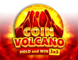 Logo of Coin Volcano from 3 Oaks Gaming at Punterz Casino