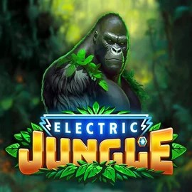 Electric Jungle logo by Atomic Slot Lab at Punterz CasinoElectric Jungle
