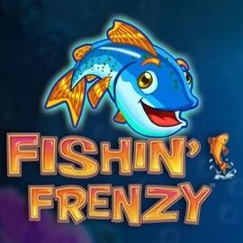 Fishin Frenzy slot logo by Blueprint Gaming at Punterz CasinoFishin Frenzy