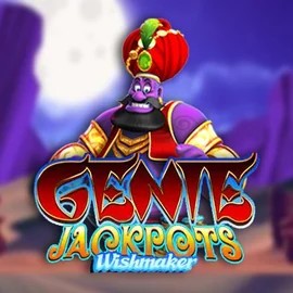 Genie Jackpots Wishmaker logo by Blueprint Gaming at Punterz CasinoGenie Jackpots Wishmaker