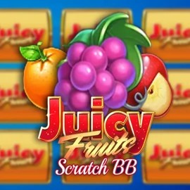 Juicy Fruits Scratch BB slot logo by Barbara Bang at Punterz CasinoJuicy Fruits Scratch BB