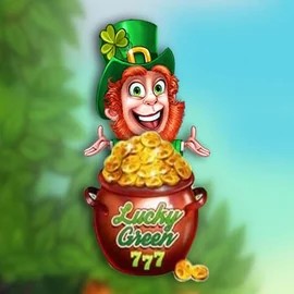 Lucky Green slot logo by betiXon at Punterz CasinoLucky Green