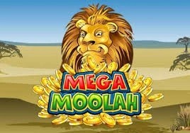 Mega Moolah slot slot visual from Games Global available on punterzs.com