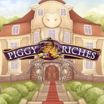 Piggy Riches by NetEnt, showcased at punterzs.com – game logo